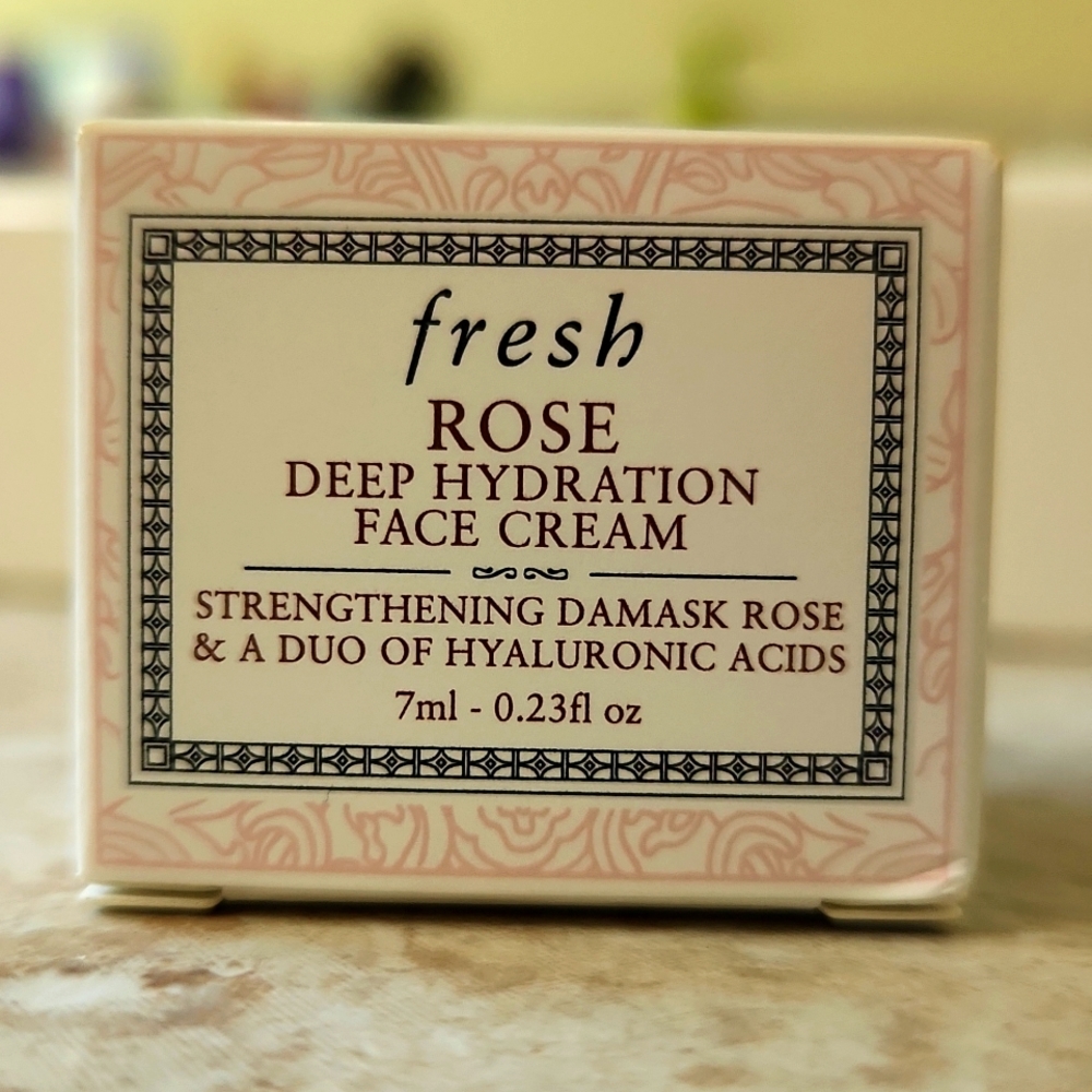 5/$30 Fresh Rose Deep Hydration Face Cream travel size 7 ml